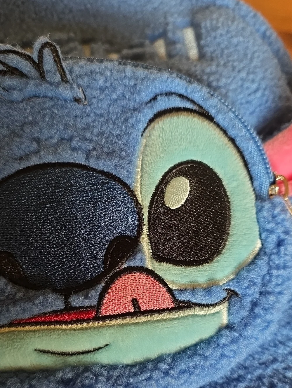 Disney Stitch Mini Sherpa Backpack